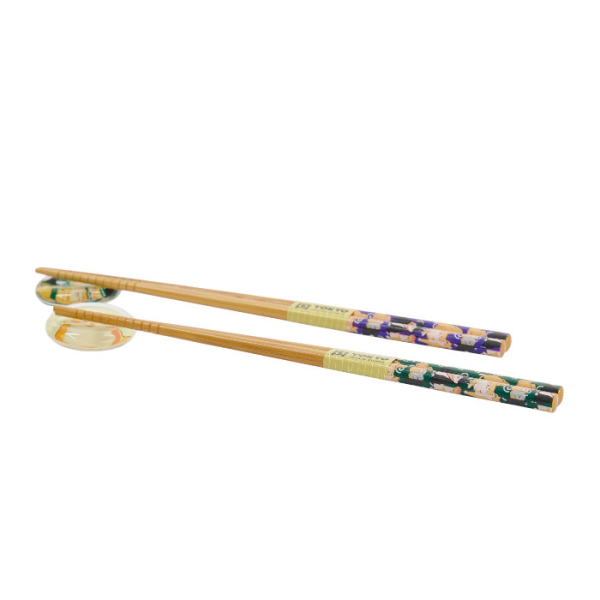 Blue Chopstick Set 5 pair at Tokyo Design Studio (picture 4 of 5)