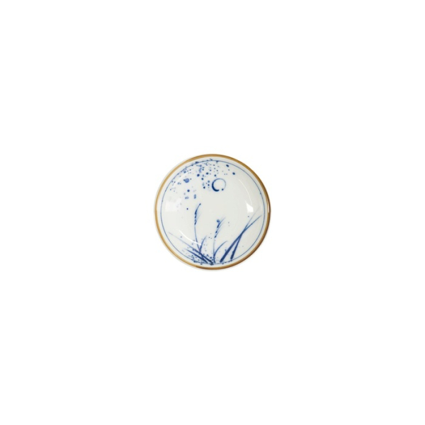 Sauce Bowl Kawaii Susuki Blue, Porcelain, Ø 9.7 cm, Item No. 33549