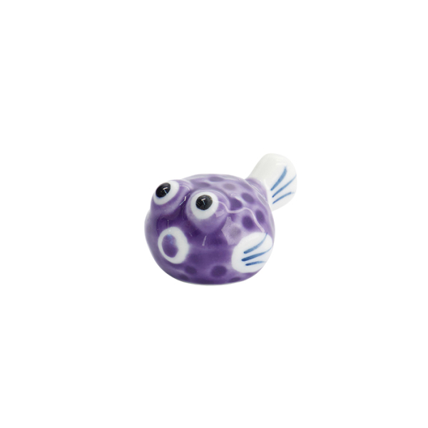 TDS, Chopsticks Rest, Blowfish Purple, Item No. 33565