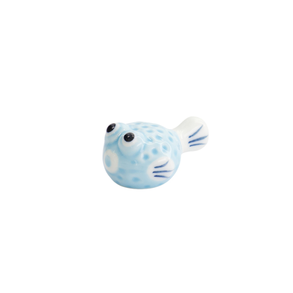 TDS, Chopsticks Rest, Blowfish Light Blue, Item No. 33566