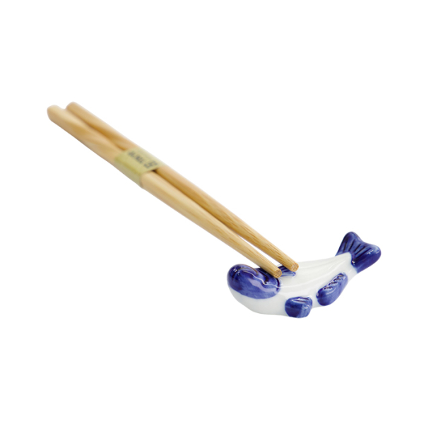 TDS, Chopsticks Rest, Fish Blue, Item No. 33574