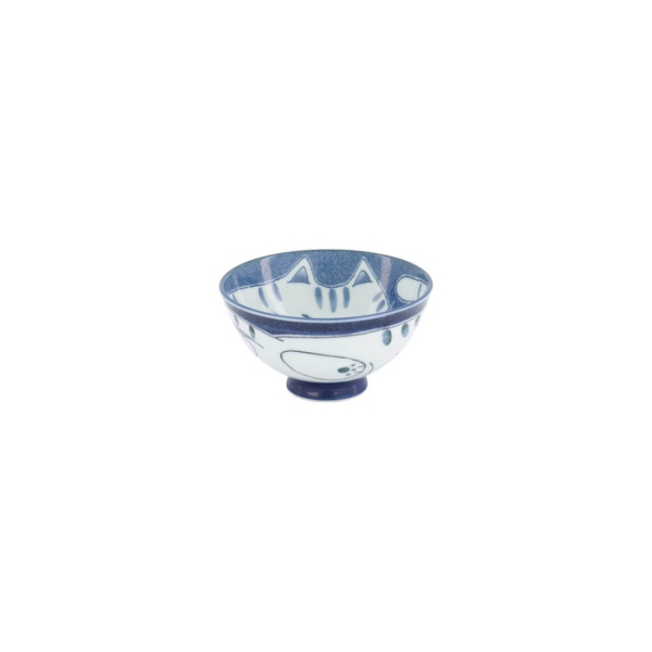 Schale Kawaii Cat Blau, Porzellan, 300 ml, Art.-Nr. 33592