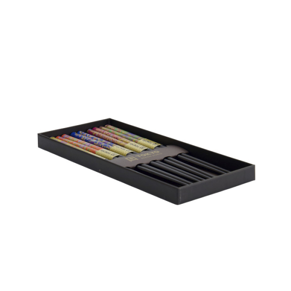 TDS, Chopstick Giftset of 5, Golden Leaf, Art.-Nr. 33640