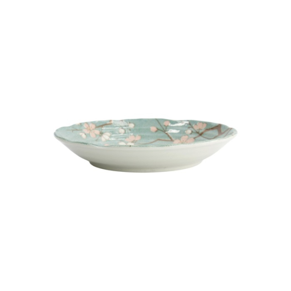Teller Fujisakura Grün, Porzellan, Ø 22 cm, Art.-Nr. 33709