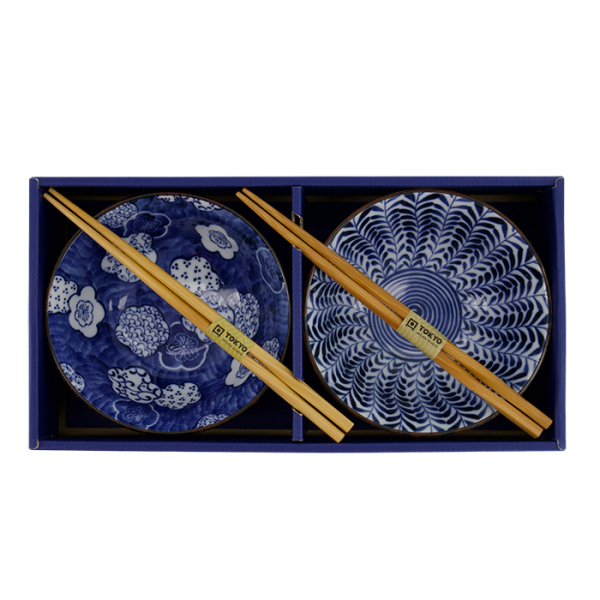 TDS, Tayo Bowl Giftset with chopsticks, 2 Pcs, Ø 15x7cm 550ml, Item No. 33790