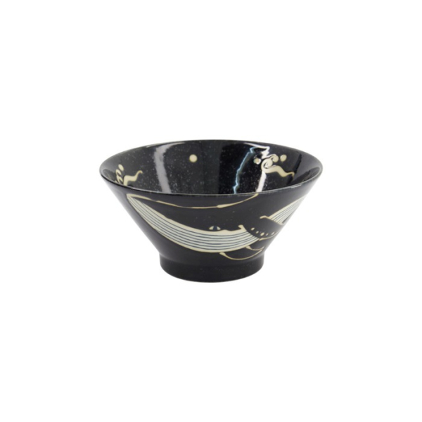 Reisschale Kawaii Black Whale, Porzellan, 1,25 L, Art.-Nr. 33947