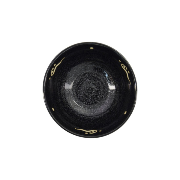 Ramen Bowl Kawaii Black Whale, Porcelain, 1.25 L, Item No. 33948
