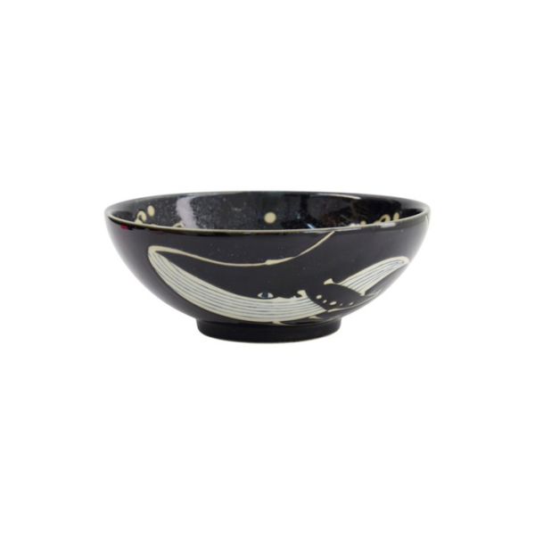 Ramenschale Kawaii Black Whale, Porzellan, 1,45 L, Art.-Nr. 33949