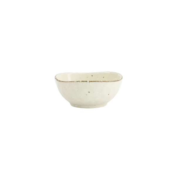 TDS, Triangle Sauce Bowl, Shirogesho, Ø 9 x 4.2 cm, 130ml - Item No. 33959