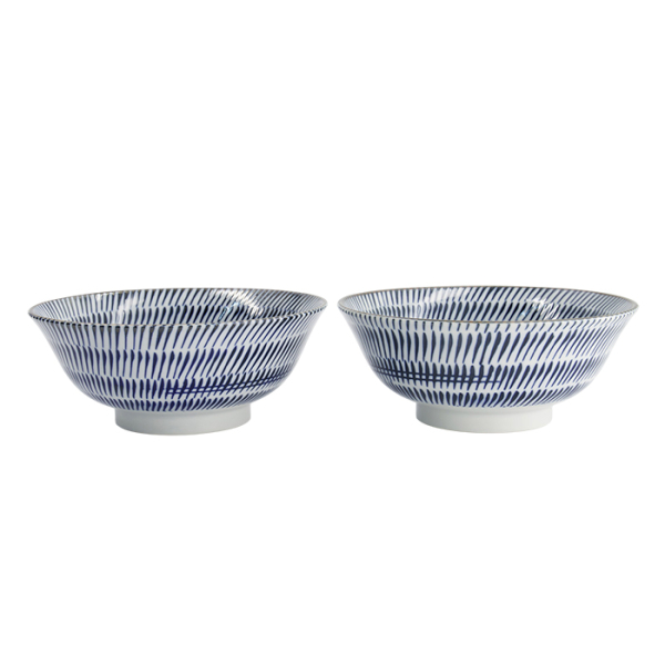 TDS, Ramen Schale, 2 Stk Geschenkset, Kanna, Ø 19x7.5cm 1100ml, Art.-Nr. 33980