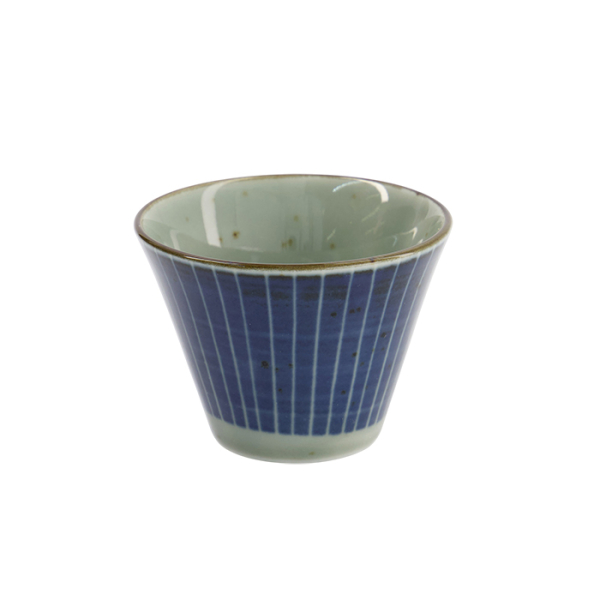 TDS, Mashiko cup, Aitokusa, Ø 7.5x5.3 cm, Blue, Item No. 34018
