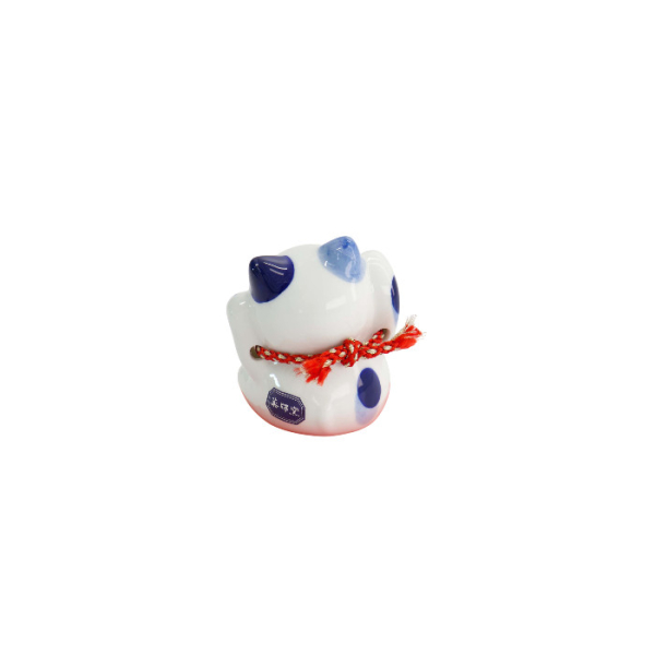 TDS, Lucky Cat, Dekoration, Blau, 6 cm - Art Nr. 34124