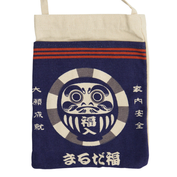 TDS, Kawaii-Umhängetasche, Daruma, 24 x 17,5 cm Art.-Nr. 34173