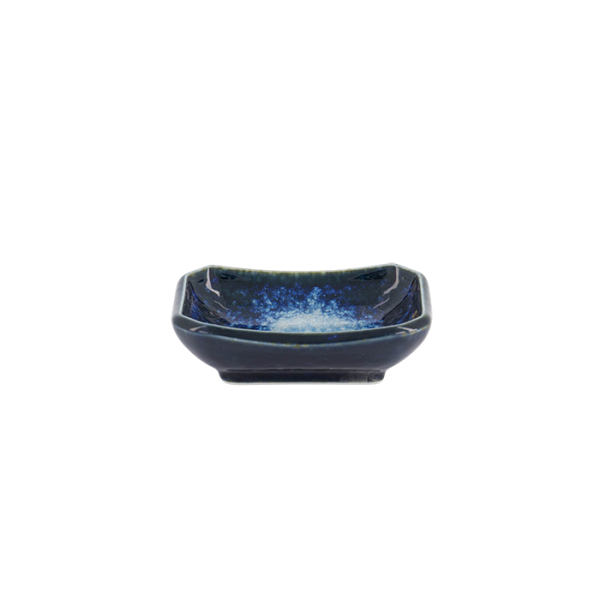 TDS, Angled Sauce Choku Bowl, Cobalt Blue, 8.8x6.5x2.8cm, Item No. 34256