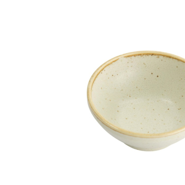 Sauce Bowl Umizuna Beige, Porcelain, Ø 9 cm, Item No. 34292