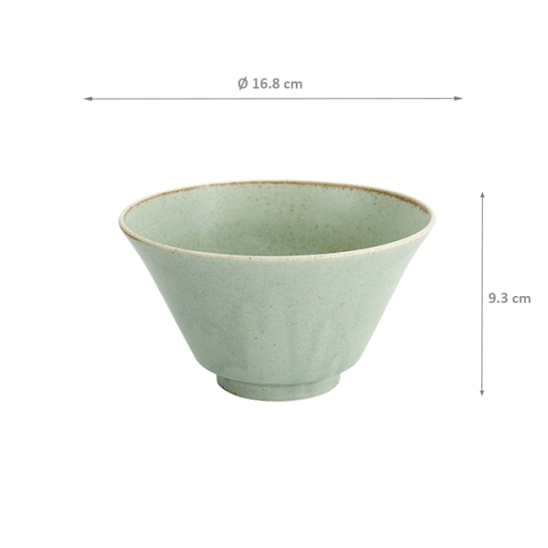 TDS, Bowl, Minto Green, Ø 16.8x9.3cm, Item No. 34298