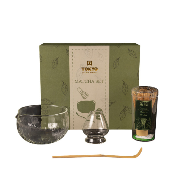 11x8cm Matcha Schale Geschenkset 4Stk bei Tokyo Design Studio (Bild 4 von 4)