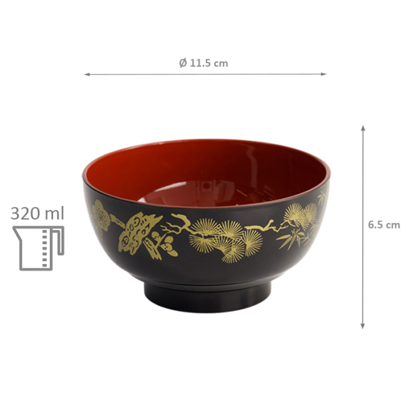 ABS Lacquerware Schale bei Tokyo Design Studio (Bild 4 von 4)