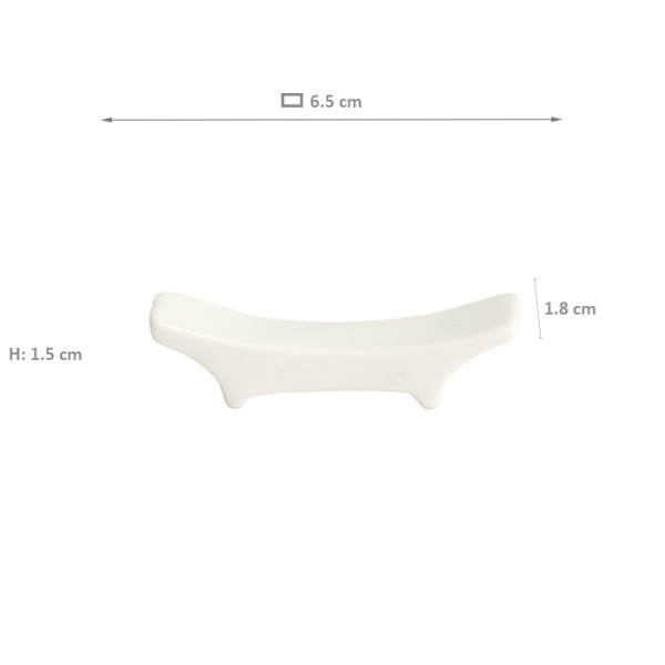 White Series Chopsticks Rest  at Tokyo Design Studio (picture 4 of 4)