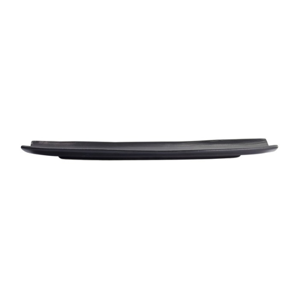 Oval Serving Plate Mino Craft Black, Stoneware, 50 × 12.5 × 2 cm, Item No. 7467