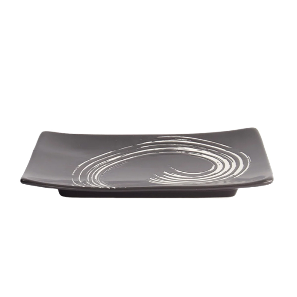 TDS, Teller, Black Maru, 20.5x14cm, Art.-Nr. 7481