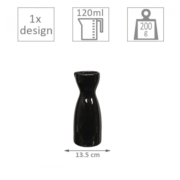 Black Series Sake-Flasche bei Tokyo Design Studio (Bild 2 von 2)