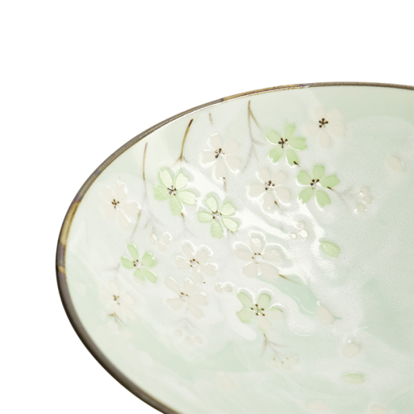 TDS, Bowl, Green Cosmos, Ø 24x8cm 1400ml, Item No. 7809