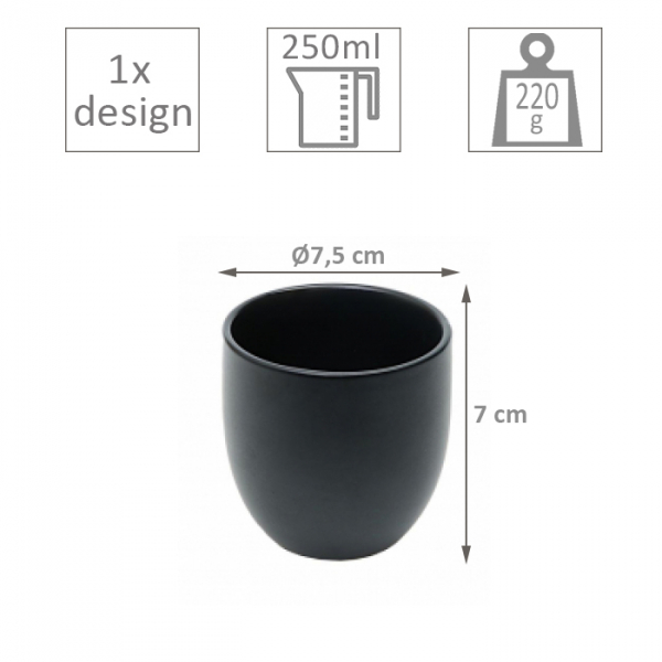 Black Series Teebecher bei Tokyo Design Studio (Bild 2 von 2)
