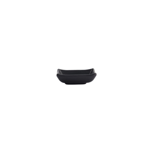 Saucenschale Schwarz, Melamin, 9,2 × 6,9 × 3,1 cm, Art.-Nr. 8017