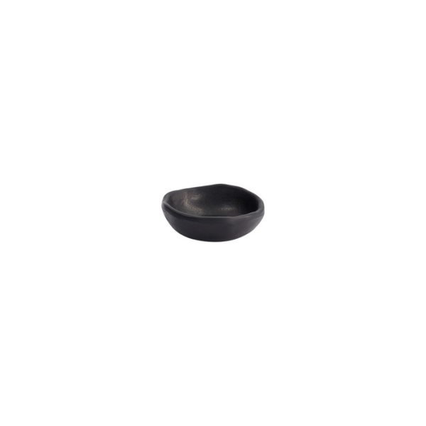 Sauce Bowl Black, Melamine, 90 ml, Item No. 8563