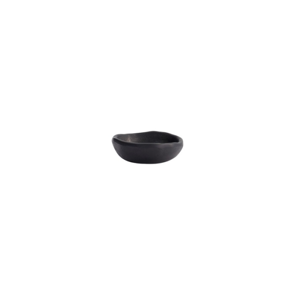 Sauce Bowl Black, Melamine, 90 ml, Item No. 8563