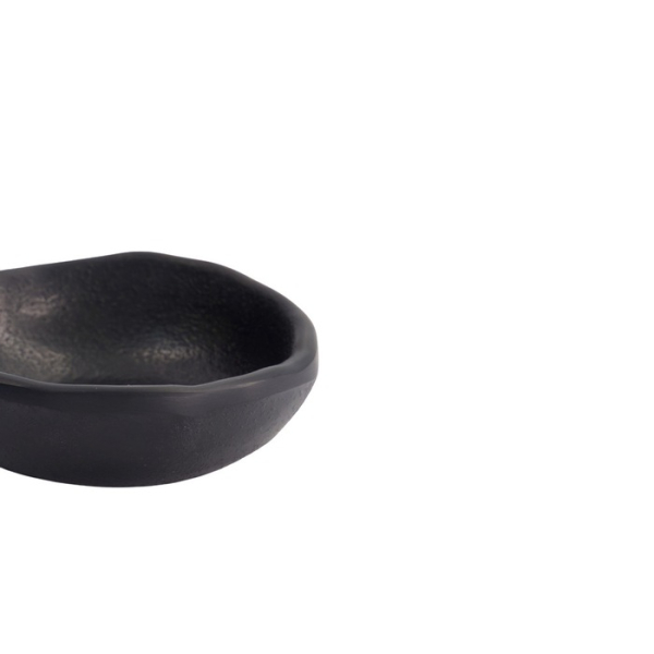 Sauce Bowl Black, Melamine, 90 ml, Item No. 8563