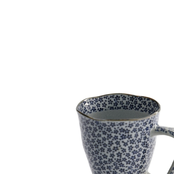 Tasse Sakura Blau, Steinzeug, 400 ml, Art.-Nr. 8871