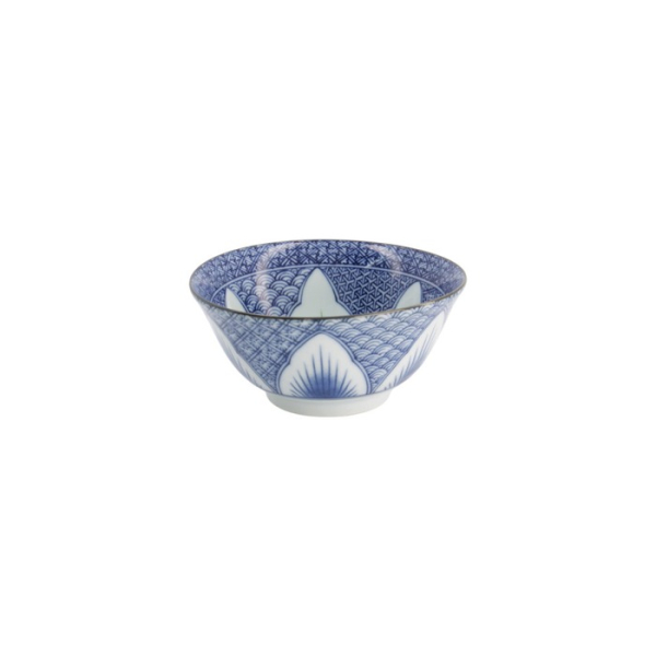 Reisschale Lily Flower Oriental HB Mixed Bowls Blau, Porzellan, 550 ml, Art.-Nr. 8968