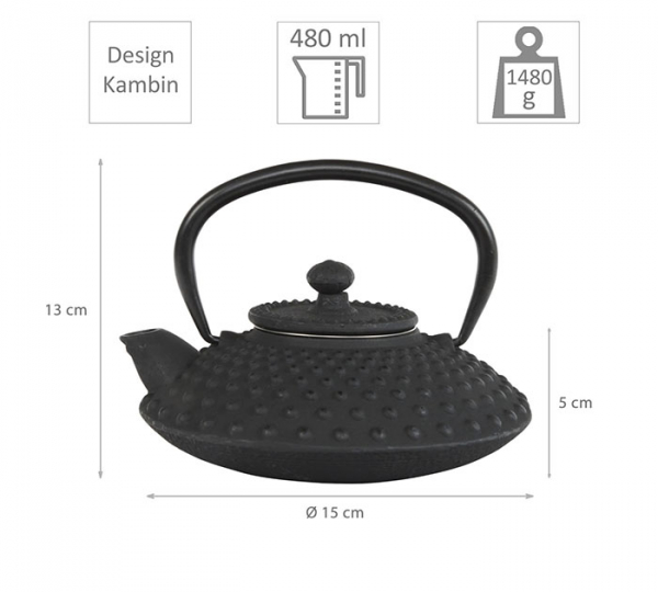 Kambin iron cast teapot at Tokyo Design Studio (picture 2 of 7)
