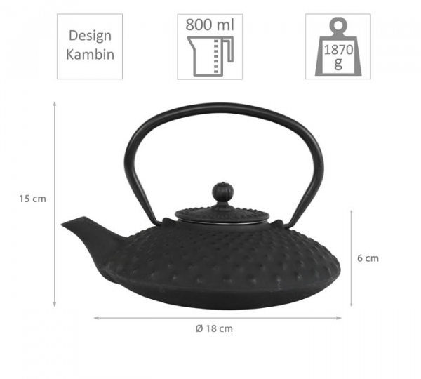 Kambin teeblume cast iron teapot set at Tokyo Design Studio (picture 5 of 6)