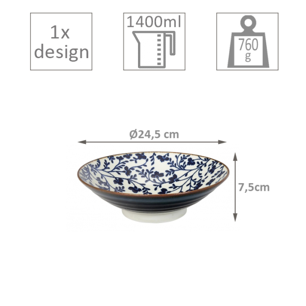 Fleur De Ligne Schale bei Tokyo Design Studio (Bild 2 von 2)