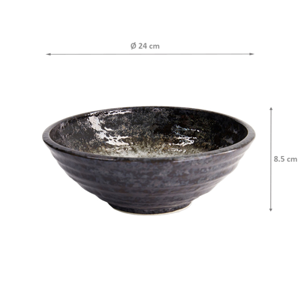 TDS, Schale, Mino Yaki, Ø 24x8,5cm, Art.-Nr. 14448