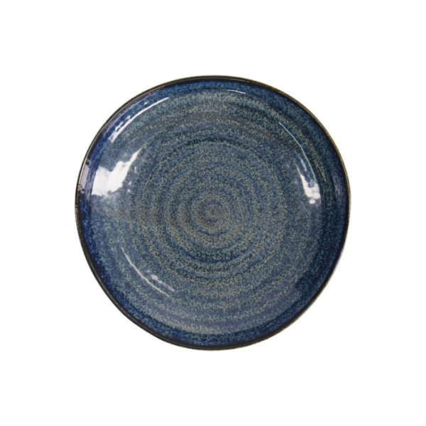 Plate Cobalt Blue, Porcelain, 22.7 × 4.4 cm, Item No. 14520