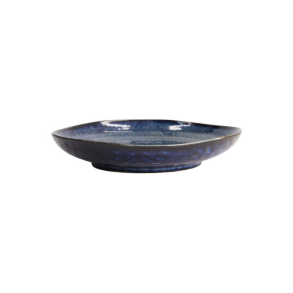 Plate Cobalt Blue, Porcelain, 22.7 × 4.4 cm, Item No. 14520