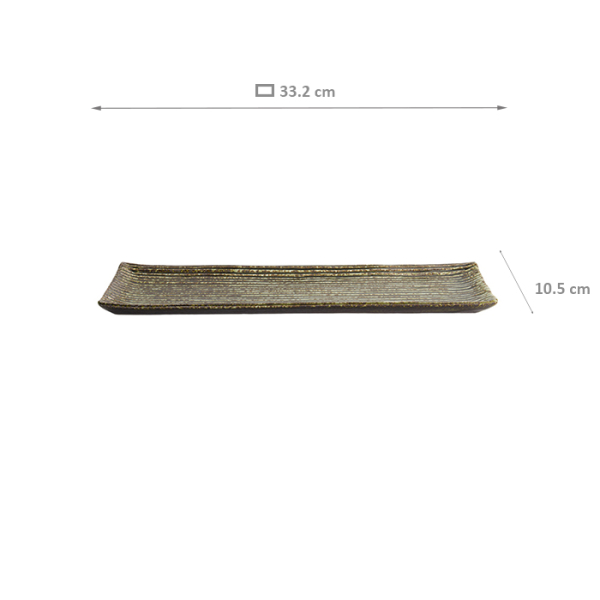 TDS, Serving Plate, Shared Dining, 33.2x10.5cm , Item No. 15447