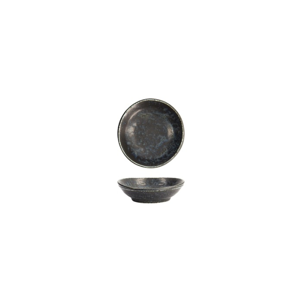 Sauce Bowl Onyx Noir, Stoneware, &Oslash; 8.2 cm