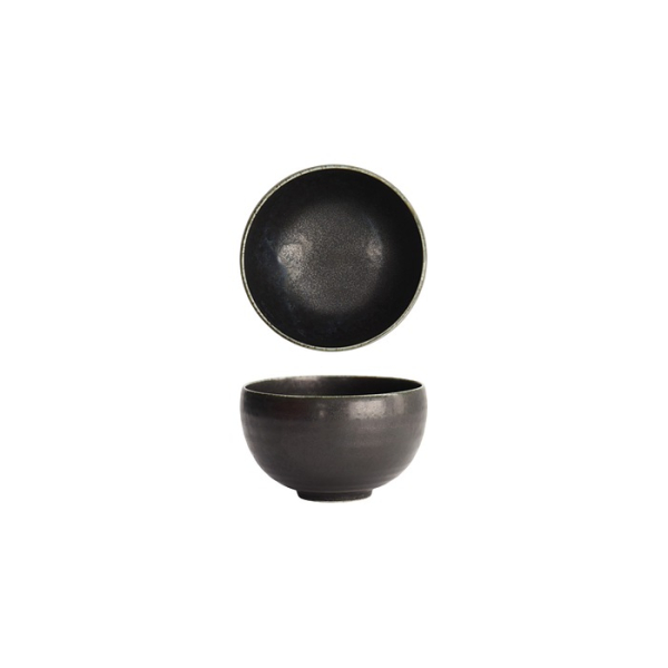 Bowl Onyx Noir, Stoneware, 340 ml