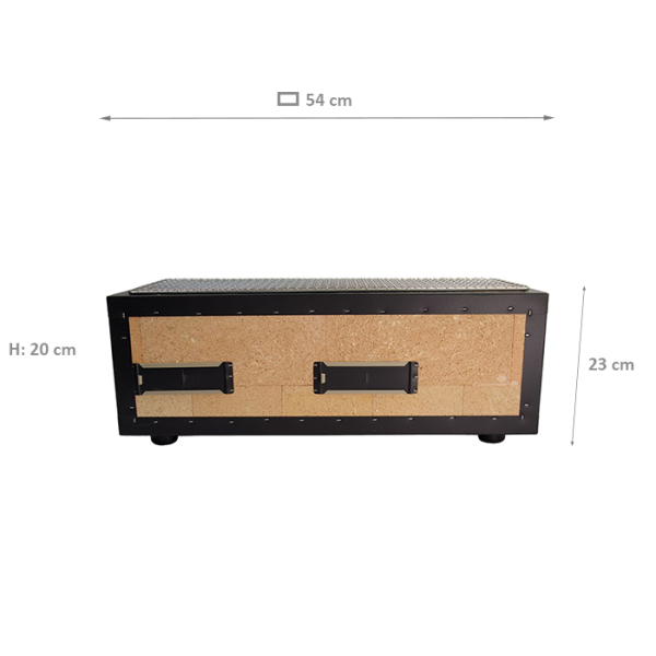 TDS, Konro Grill Diatomite incl. accessories, Kitchenware, 54x23x20 cm, item no. 16246