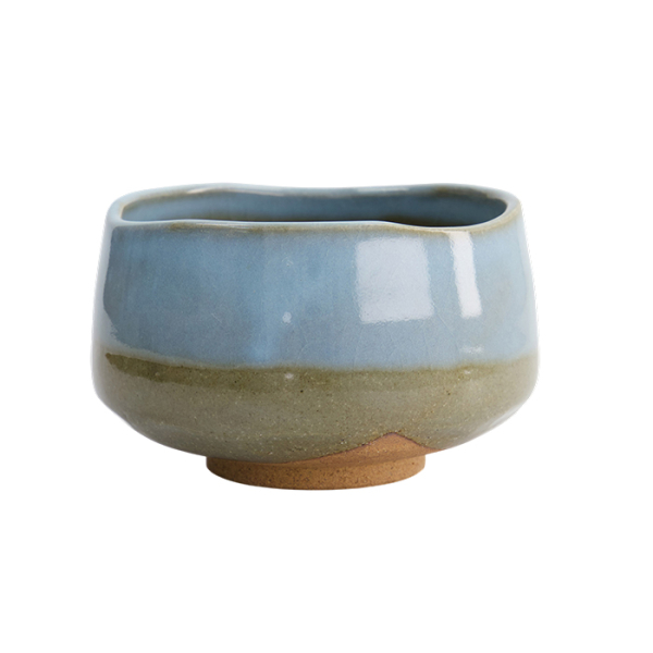 TDS, Matcha Bowl, Hagi Aoji, Ø11.5x7.5cm, Item No. 16285