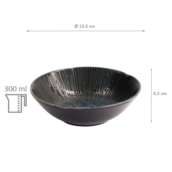 TDS, Bowl, Sky Blue, Ø 13.5 x 4.2 cm 300 ml, Item No. 16392