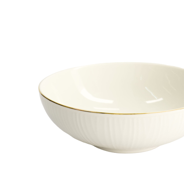 TDS, Schale, Nippon White, Lines, Ø 19 x 5.5 cm - Art Nr. 16427