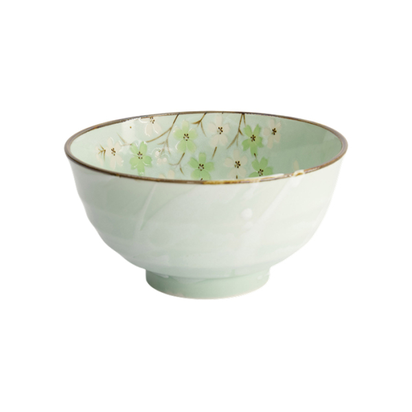 TDS, Bowl, Green Cosmos, Ø 17x9cm 900ml, Item No. 16502
