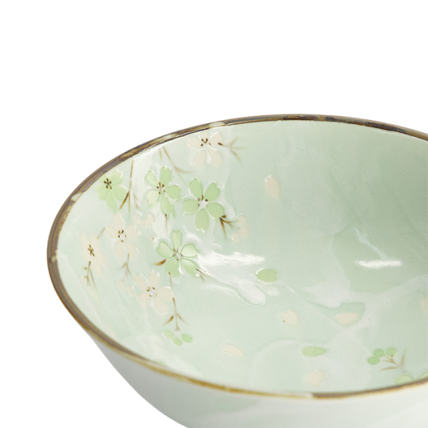 TDS, Bowl, Green Cosmos, Ø 21x9cm 1200ml, Item No. 16504