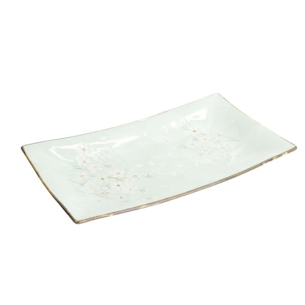 TDS, Teller, Green Cosmos, 35x19x2.2cm, Art.-Nr. 16508